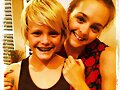 Cleo Massey con su hermano Joey Massey