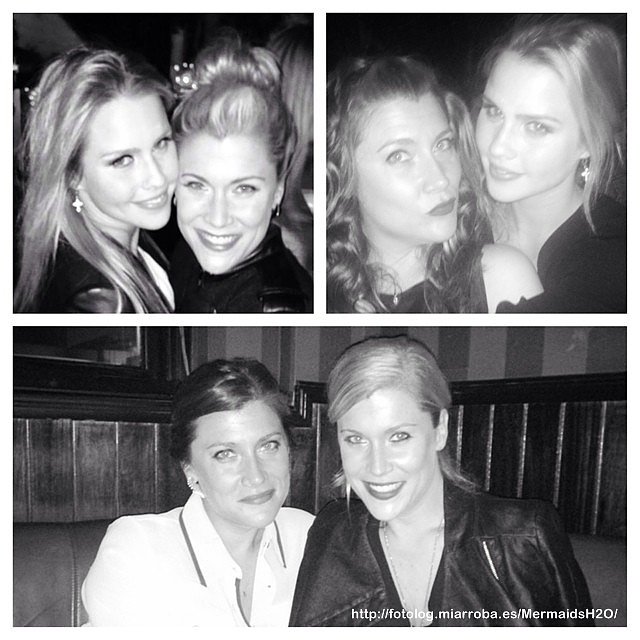 Claire Holt con Annabel y Christina Gualazzi