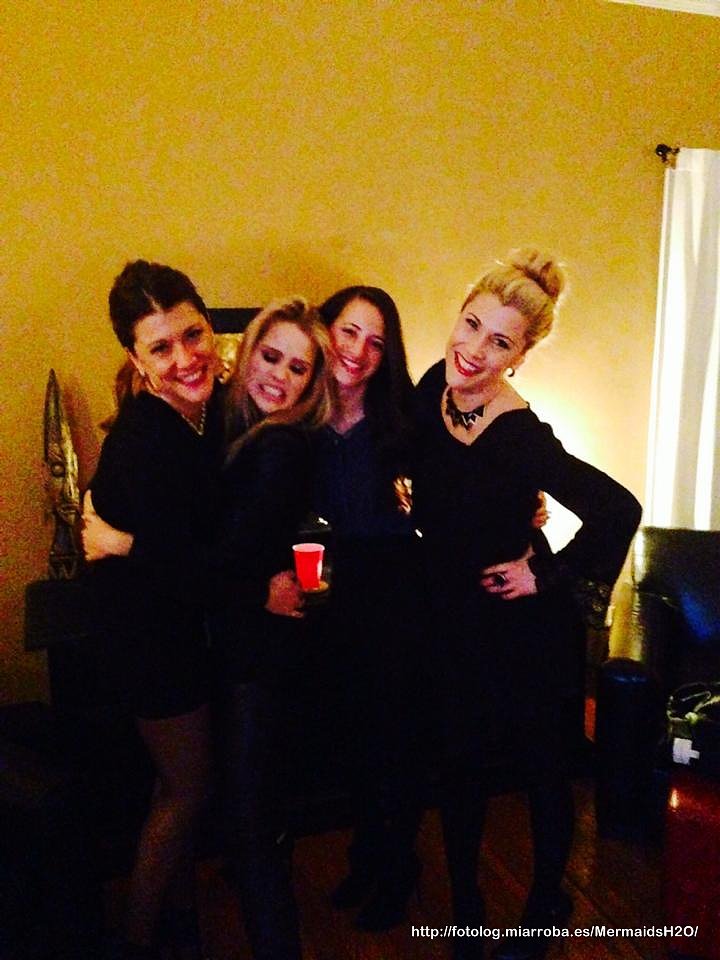 Claire Holt con Annabel y Christina Gualazzi