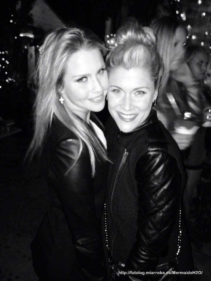Claire Holt con Annabel Gualazzi