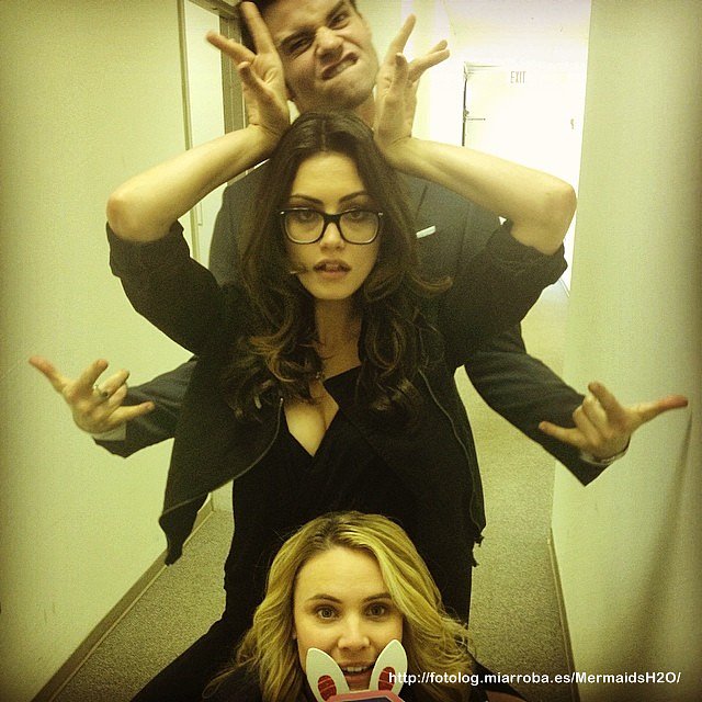 Behind the scenes Phoebe Tonkin en The Originals
