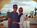 Claire Holt con su novio Matt Kaplan