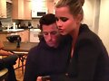 Claire Holt con su novio Matt Kaplan