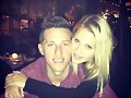 Claire Holt con su novio Matt Kaplan