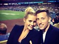 Claire Holt con su novio Matt Kaplan