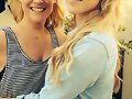 Claire Holt con su amiga Annabel Gualazzi