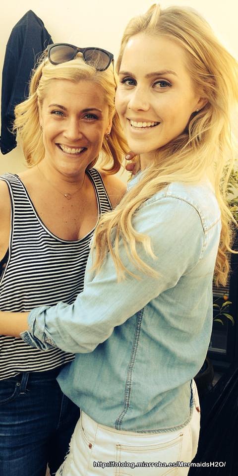 Claire Holt con su amiga Annabel Gualazzi