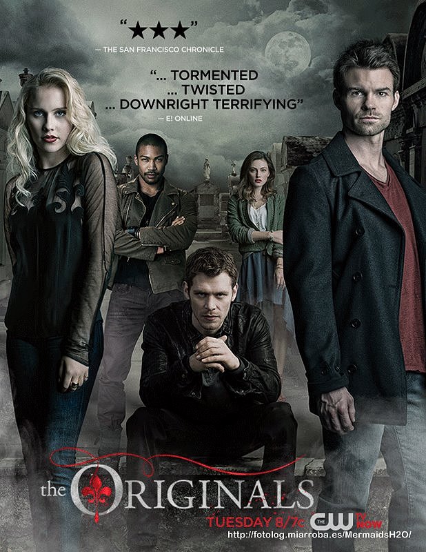 Poster Claire Holt y Phoebe Tonkin The Originals
