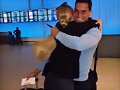 Claire Holt con su hermano David