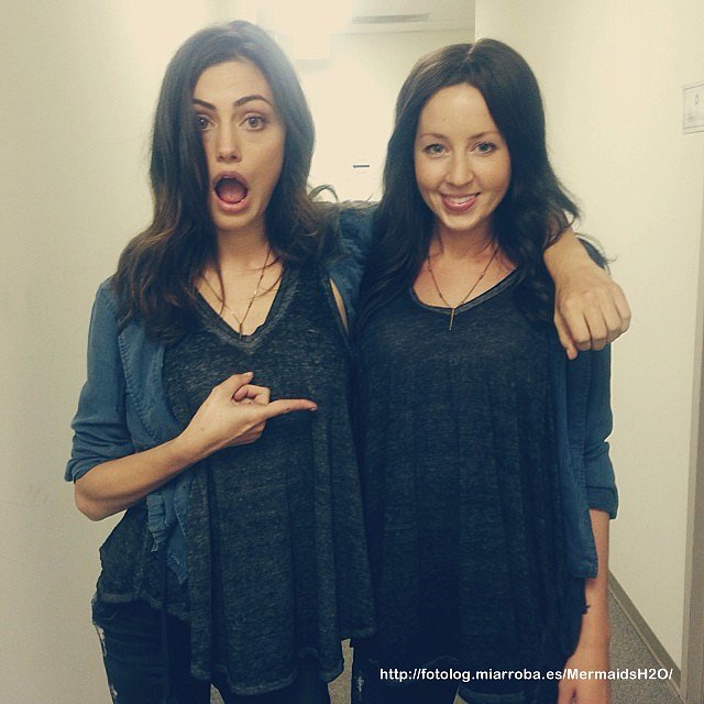 Behind the scenes Phoebe Tonkin en The Originals