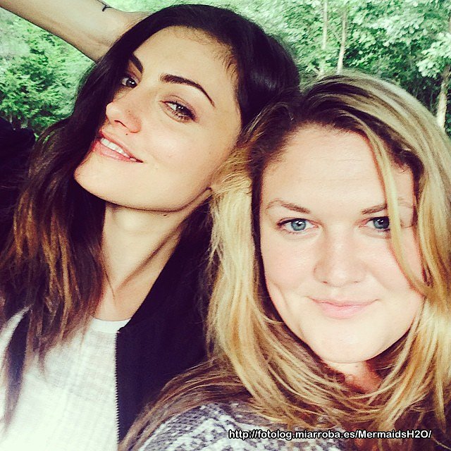 Behind the scenes Phoebe Tonkin en The Originals