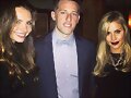 Claire Holt con su novio Matt Kaplan