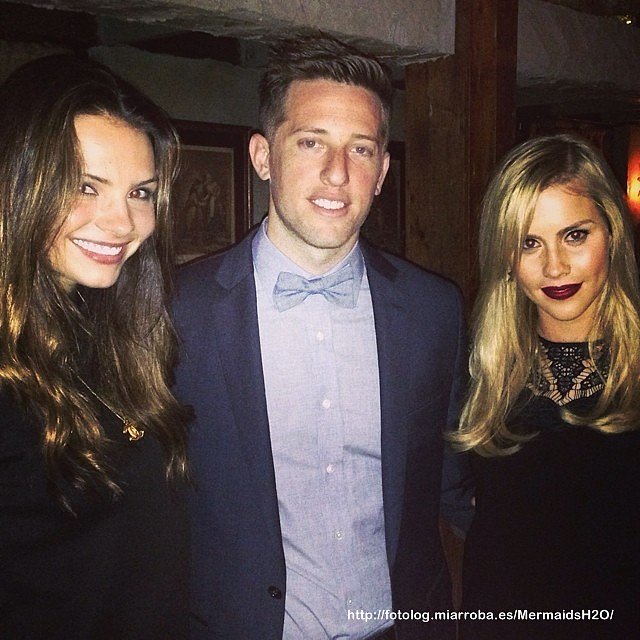 Claire Holt con su novio Matt Kaplan
