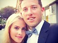 Claire Holt con su novio Matt Kaplan