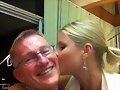 Claire Holt con su padre
