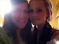 Claire Holt con su amiga Christina Gualazzi
