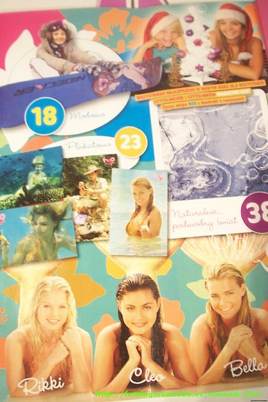 Pág. de revista H2O en otro país
