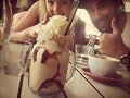 Cleo Massey con su novio Luke Dempsey-Ceh