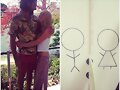 Cleo Massey con su novio Luke Dempsey-Ceh