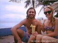 Cleo Massey con su novio Luke Dempsey-Ceh