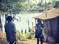 Behind the scenes Phoebe Tonkin en The Originals