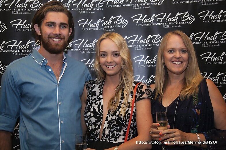 Cleo Massey,novio,madre - Free You Be You Premiere
