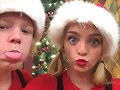 Cleo Massey con su hermano Joey - Navidad 2014