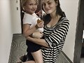 Phoebe Tonkin en el set de The Originals