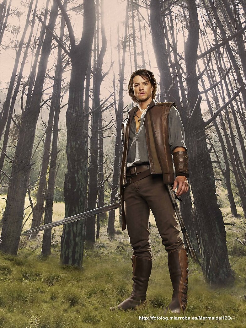 Craig Horner en la serie 'Legend of the Seeker'