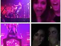 Phoebe Tonkin y Nina Dobrev - concierto Bruno Mars