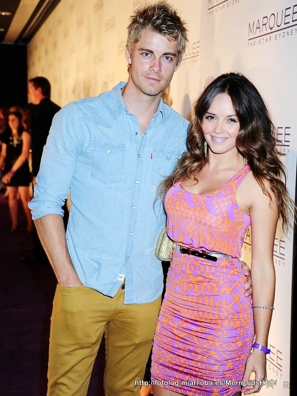 Luke Mitchell & Rebecca Breeds - Sydney 2012