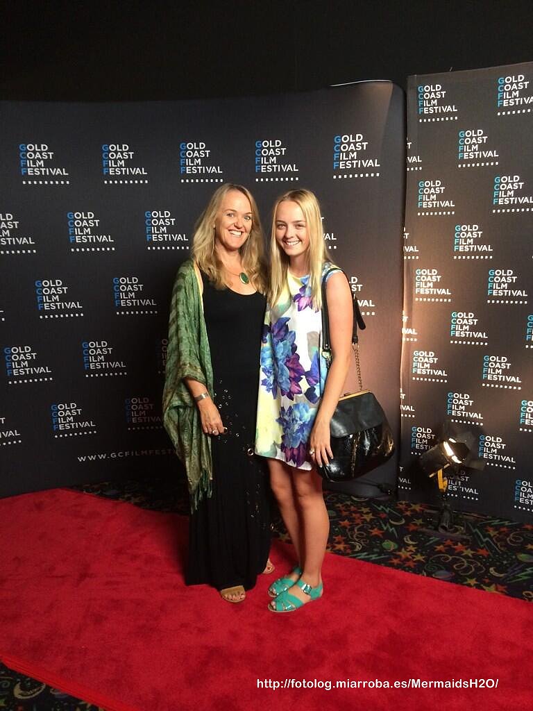 Cleo Massey con su madre Anna