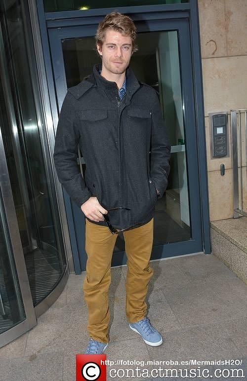Luke Mitchell - Celebrities Today FM Studios 2013