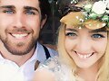 Cleo Massey con su novio Luke Dempsey-Ceh