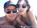 Phoebe Tonkin con su novio Paul Wesley