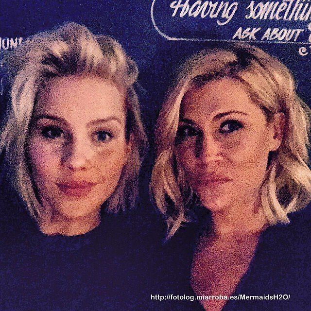Claire Holt con su amiga Annabel Gualazzi