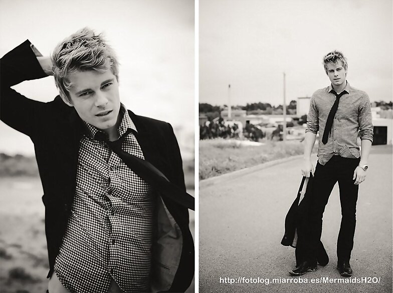 Luke Mitchell photoshoot para Berenner Liana 2012