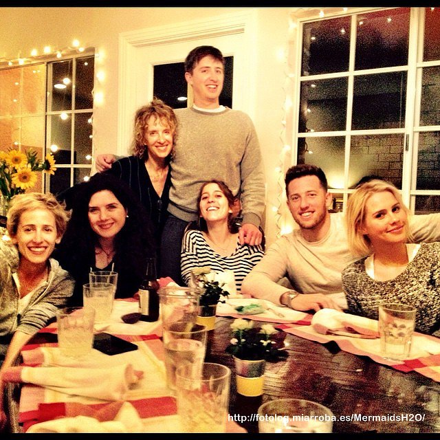 Claire Holt con su novio Matt Kaplan