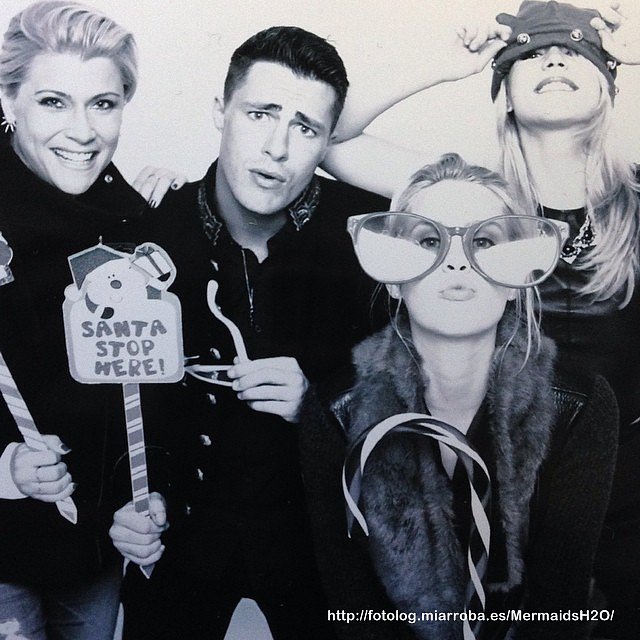 Claire Holt, Colton Haynes & Emily Bett Rickards..