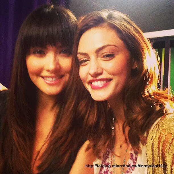 BTS photoshoot Phoebe Tonkin en The Originals T1