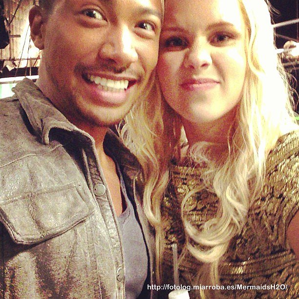 BTS photoshoot Claire Holt en The Originals T1