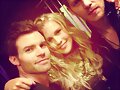 BTS photoshoot Claire Holt en The Originals T1