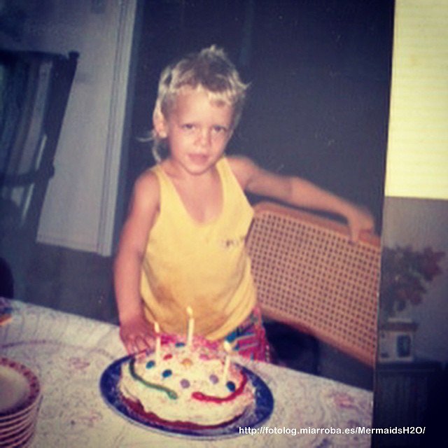 Luke Mitchell de pequeño