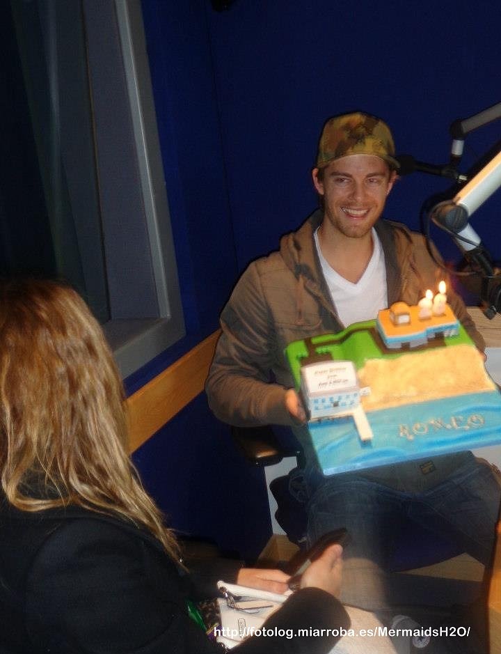 Luke Mitchell & Rebecca Breeds -WLR FM Apr18, 2013