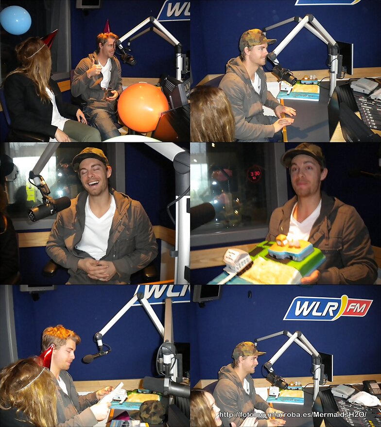 Luke Mitchell & Rebecca Breeds -WLR FM Apr18, 2013