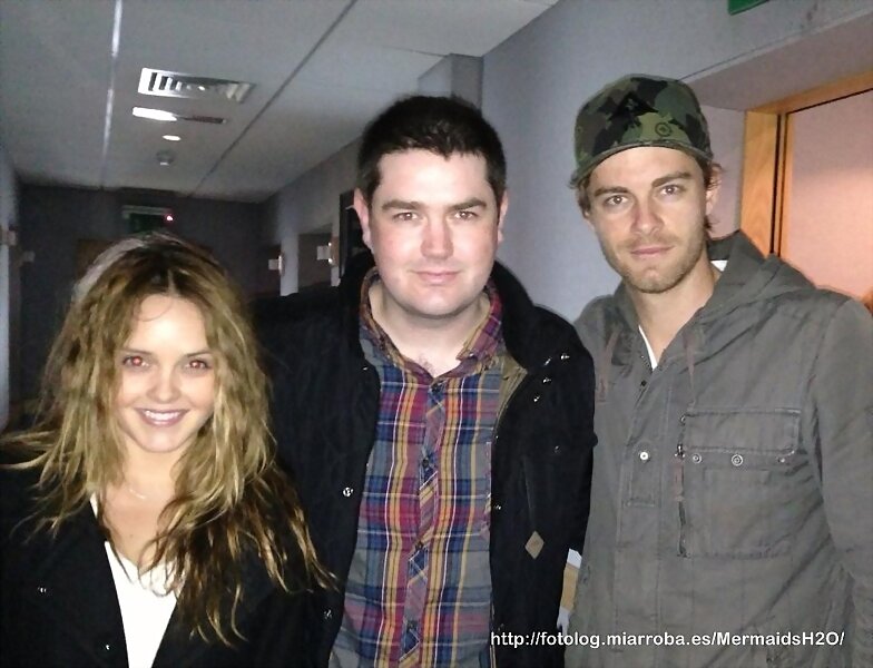 Luke Mitchell & Rebecca Breeds -WLR FM Apr18, 2013