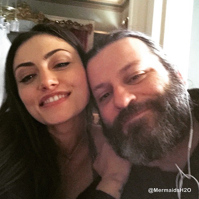 Behind the scenes Phoebe Tonkin en The Originals