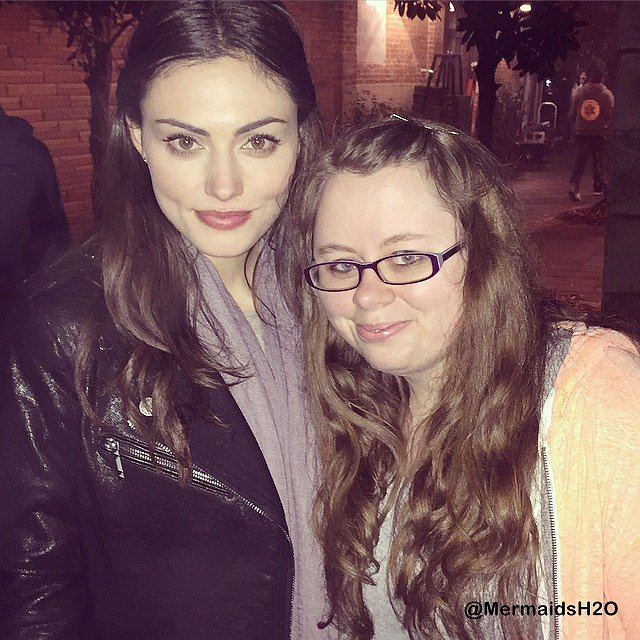 Behind the scenes Phoebe Tonkin en The Originals