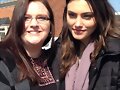 Behind the scenes Phoebe Tonkin en The Originals