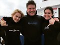 Claire Holt &amp; Mandy Moore BTS &quot;47 Meters Down&quot;